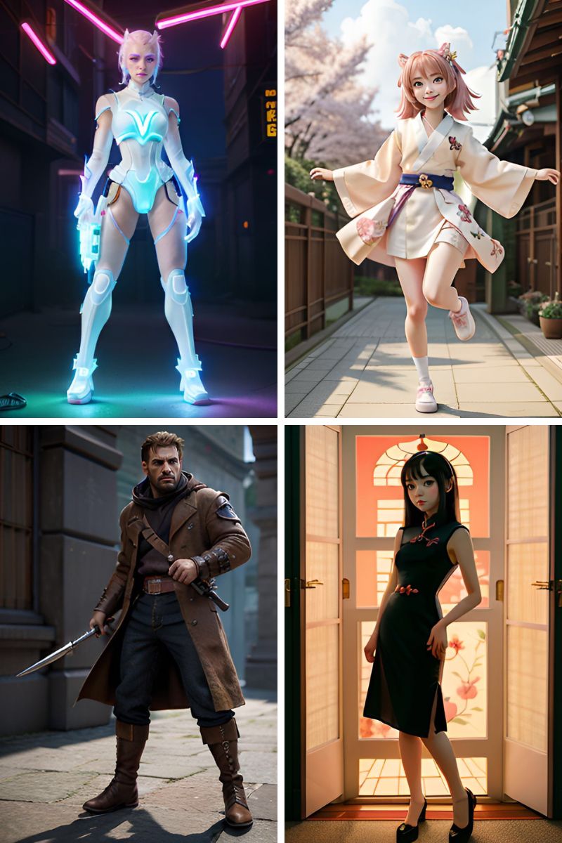 MyEdit 免費AI繪圖生成範例